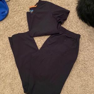 Scrub Joy Black Scrub Set